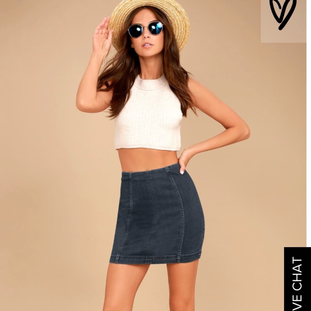 Free people MINI SKIRT